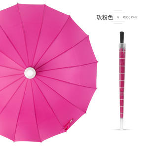 LS03 Alta calidad Aceptar logotipo personalizado 24 huesos Flor de paraguas colorida sale <span class=keywords><strong>cuando</strong></span> se moja - Product Image 5