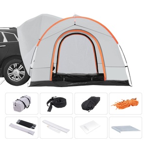 Toldo Portátil Impermeable de Tela Oxford 210D para Camioneta, Carpa Trasera para Auto, Remolque, Camioneta Pickup, para Acampar al Aire Libre - Product Image 2