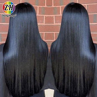 Wig Rambut Asli India 100% 13x4 4x4 5x5 6x6 7x7 Lace Frontal Wig Rambut Manusia Original Virgin Remy Wig Rambut Manusia Hd Full Lace Wig