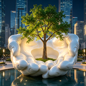 Sculpture <span class=keywords><strong>de</strong></span> main tenant un olivier, <span class=keywords><strong>prix</strong></span> bas - Product Image 6