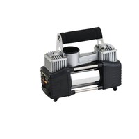 Compresseur d'air double cylindre design pour voiture Pompe à air électrique pour voiture Portable pour voiture Simple Factory DC 12V 150PSI 150W Lada