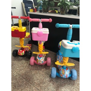 Scooter 3 en 1 para bebés con cesta y altura ajustable para niños de 1 a 3 años - Product Image 3