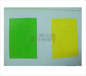 Carte fluorescente haute visibilité couleur, vente chaude, directement de l'usine, pour impression offset de logos et cartes haute visibilité - Product Image 3