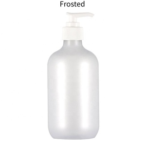 Gel douche à épaulettes rondes shampooing bouteille emballage cosmétique bouteille d'émulsion séparée distributeur de savon - Product Image 4
