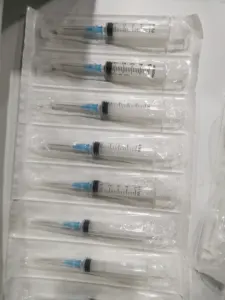 Zhejiang Huanchou Syringe Print-assembly Blister Package Machine Line Syringe Lini Produksi Syringe Making Machine