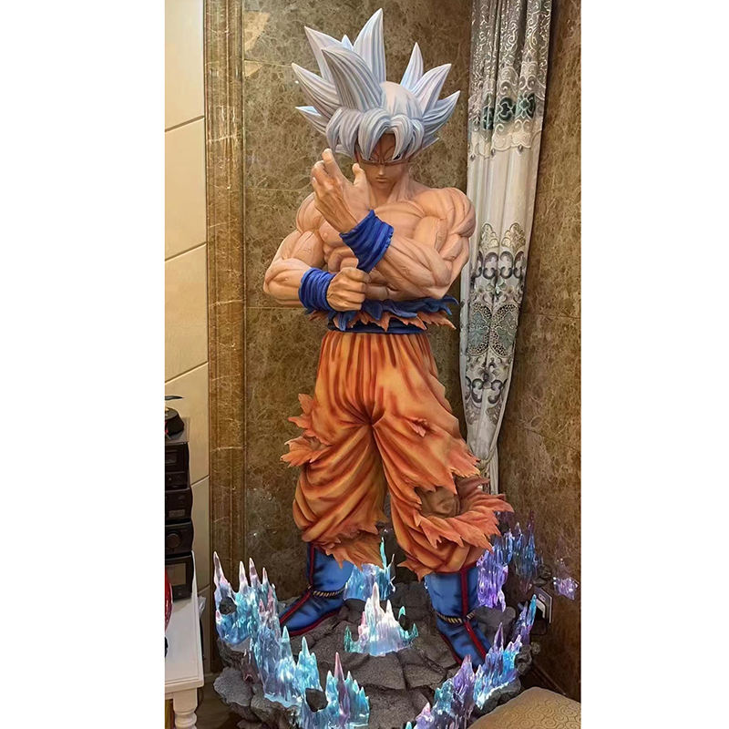 工場カスタム樹脂彫刻ブルマyベジータ巨大なリールライフスーパー樹脂