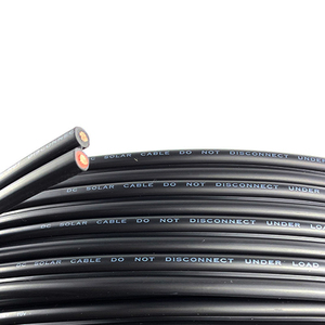 Cable Solar 2 en 1 IP67 Impermeable 30A 1500V CC, 2 Núcleos, Contacto de Estaño, Carcasa de Cobre Macho/Hembra, Cable de Alimentación XLPO /<span class=keywords><strong>EN50618</strong></span> - Product Image 4