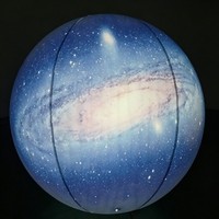 Ballon gonflable personnalisé en PVC, modèle lune et planète lumineux, suspendu et flottant, pour fêtes, centres commerciaux et publicité extérieure