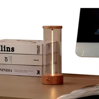 2025 Design moderne Quantum LED Rechargeable veilleuse capteur tactile Logo personnalisé Portable décoratif petites veilleuses chambre