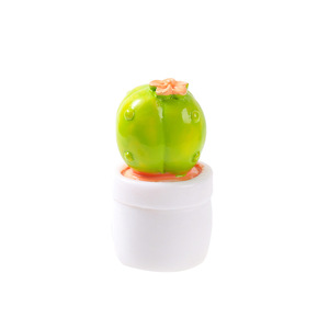 Ensemble de plantes succulentes artificielles miniatures en pot, décoration en résine DIY, ornement de bureau pour la maison et le bureau - Product Image 5