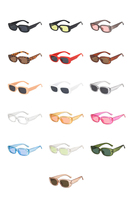 Yilyd168 — lunettes de soleil réfléchissantes pour femme, verres solaires carrés, classiques et rétro, à la mode