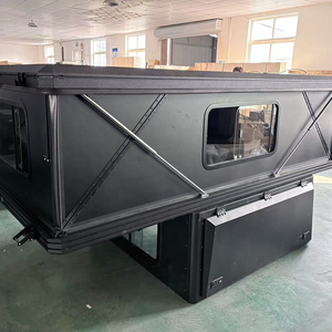 Moderna Carpa Impermeable <span class=keywords><strong>de</strong></span> Aluminio Negro para Camioneta, Tipo Hard Side, Desplegable, para Camioneta Pickup, Ligera, para 4 Personas - Product Image 6