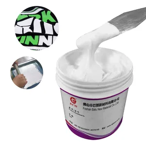High Elastic White Paste Printing Ink For Ribbing Fabric