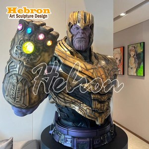 Personaje de Dibujos Animados de <span class=keywords><strong>Marvel</strong></span> Personalizado, <span class=keywords><strong>Thanos</strong></span> para Hulk, Iron Man, Halloween, Navidad, Anime, Hecho a Mano, Pintado a Mano - Product Image 4