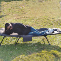 Lits pliants avec matelas luxueux en mousse à mémoire de forme Lit de camping parfait pour les invités