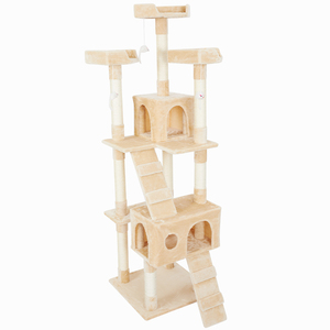 Escalada gimnasios felpa mimbre gato árbol muebles <span class=keywords><strong>para</strong></span> gatos grandes jugando - Product Image 1