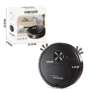 Nuevo Robot de Limpieza Doméstica Automático Tres en Uno, Aspiradora con Carga USB, Robot de Barrido y Fregado, Aspiradora Húmeda y Seca - Product Image 1