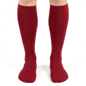 FONILBEST SPORTS WEARS Chaussettes de sport noires pour femmes, en Spandex/Polyester/Coton, tricotées, unies, respirantes, séchage rapide - Product Image 1