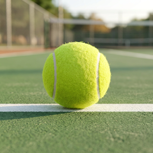 Pelota de tenis más vendida, pelota de tenis de plumas naturales, pelota de tenis de color verde, al aire libre práctica de partidos, logotipo personalizado - Product Image 2