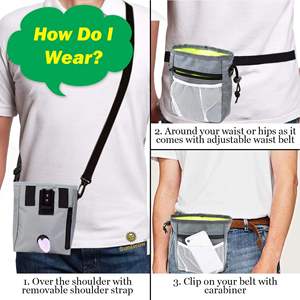 Free sample Customized Multi-Functional Pet <b>Treat</b> <b>Bag</b> Portable <b>Dog</b> Training Pouch Cheap Oxford Pet Waist <b>Bag</b> - Product Image 6