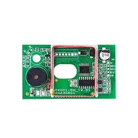 Módulo lector de Frecuencia dual RFID ZRX001/EM 125KHz y 13,56 MHz compatible con tarjeta EM4100 y tarjeta Mifare con salida WG26/34