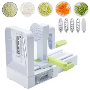 Top Seller accessori da cucina 6 in 1 Food Cutter verdure cipolla Chopper mandolino affettatrice a spirale verdura affettatrice