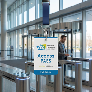 Porte-badge en PVC blanc NFC pour carte d'identité, carte <span class=keywords><strong>de</strong></span> <span class=keywords><strong>visite</strong></span>, carte d'accès, contrôle d'accès RFID pour salon professionnel, avec cordon, Ntag213 TK4100 - Product Image 5