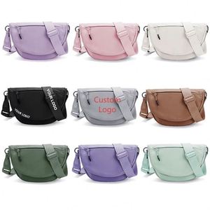 Bolso Bandolera de Nailon Impermeable Personalizado para Mujer, Bolso Cruzado con Logotipo, Venta Caliente - Product Image 1