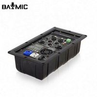 Système de haut-parleurs actifs professionnels OEM AOSHEN 15 pouces pleine gamme 1000W Amplificateur classe D Boîtier en plastique SNR>135dB Studio DJ
