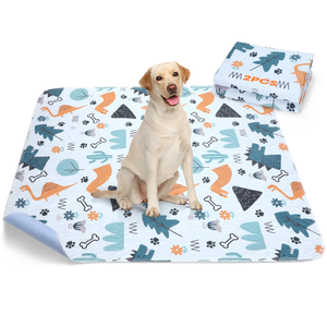 Foldable Waterproof Outdoor Pet Feeding Floor Rug Rectangle <b>Large</b> Folding Dog Crawling Quilted Playmat Puppy Rest Sleeping <b>Mats</b> - Product Image 1