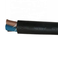 Schwarzes Gummikabel H07FN-F 5G4 5G6 5G10 5G16 5G25 5G50 5G70 5-adriges Neopren-Gummi Flexibles Gummikabel
