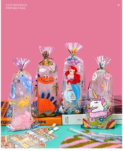 Cartoon Cute Snack Candy Packaging Bag <span class=keywords><strong>Sac</strong></span> cadeau de <span class=keywords><strong>maternelle</strong></span> avec fond carré en plastique BOPP - Product Image 4