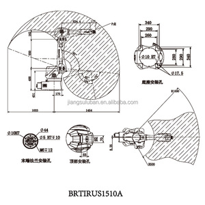 Robot Industrial de 6 Ejes y 10 <span class=keywords><strong>kg</strong></span> Borunte BRTIRUS1510A, Brazo Robótico de Seis Ejes - Product Image 2