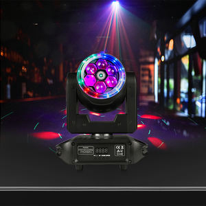 Lumière de scène à tête mobile à faisceau RGBW 100W avec 6 yeux d'abeille éclairage LED de nouvelle génération pour les concerts, les événements et les fêtes de club - Product Image 3