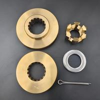 Nouveau kit d'écrous d'hélice en acier inoxydable Y150 pour moteur hors-bord à essence, remplacement pour YAMHA 115-300HP