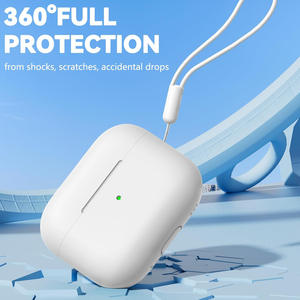 Funda protectora <span class=keywords><strong>de</strong></span> silicona inalámbrica para auriculares con herramienta <span class=keywords><strong>de</strong></span> pluma <span class=keywords><strong>de</strong></span> limpieza <span class=keywords><strong>de</strong></span> cordón para <span class=keywords><strong>AirPods</strong></span> <span class=keywords><strong>Pro</strong></span> <span class=keywords><strong>2</strong></span> Generation Headphone Cover - Product Image 3