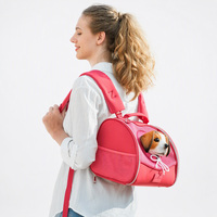 Sac à dos pour animaux de compagnie en néoprène personnalisable avec logo, respirant et portable, accessoires pour animaux de compagnie, sac de voyage pour chat et chien