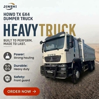 Prix d'usine chinois SINOTRUK HOWO-TX 450HP Camion benne basculante d'occasion 6x4 35 tonnes à vendre