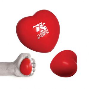 Custom Heart Shaped PU Foam Stress <b>Ball</b> <b>Squeeze</b> with Custom Logo and Color Anxiety Relief Promotional Valentine's Day Gift - Product Image 4