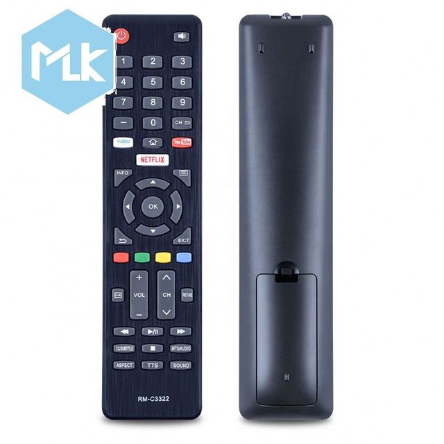 MLK RM-C3322 Replace Remote Control Fit for TV LT-65MA877 LT-65EC3502 LT-55MA877