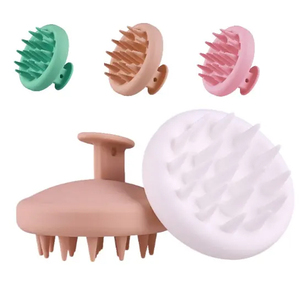 Cepillo de Pelo de Lujo Multifuncional con Cabezal de Silicona, Cepillo para Champú, Masajeador de Cuero Cabelludo para Cabello Seco y Dañado - Product Image 4