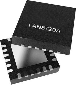 LAN8720AI-CP-TR 10/100Mbps อีเธอร์เน็ต PHY ตัวรับส่งสัญญาณอินเทอร์เฟซ RMII อุตสาหกรรม -40 ℃   ถึง 85 ℃   ไอซี 24-QFN - Product Image 1
