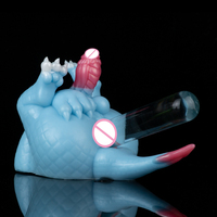 Masturbateurs masculins : Poupée sexuelle anale et vaginale Dragon Ass Fantasy pour homme avec double canal en silicone (pocket pussy)