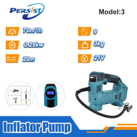 Pompe à air électrique sans fil rechargeable 21V pour utilisation d'urgence en voyage, gonfleur de pneus avec affichage numérique, gonfleur de pneus de voiture OEM