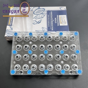 Molde de Chocolate de Policarbonato Tangba 3D con Forma de Huevo de Pascua Pequeño, Molde de Chocolate de PC con Forma de Huevo Magnético, Herramienta para Pasteles Personalizable - Product Image 2