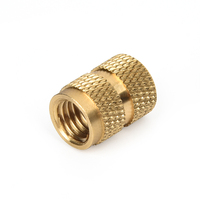 Componente de Latón Torneado con CNC de Precisión, Pieza Pequeña de Latón Mecanizada de Alta Precisión, Accesorio de Ferretería para Torno Automático