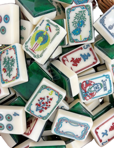 New Design Luxury Winslow Green 4Layer Acrylic American <b>Mahjong</b> <b>Set</b> Premium Shiny Eco-Friendly Durable Tiles Unique Collectible - Product Image 1
