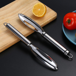 Dụng Cụ Nhà Bếp Dụng Cụ Làm Sạch Da Cá Bộ Dụng Cụ Cắt Vảy Cạo Dụng Cụ Bóc Vảy Cá Bằng Nhựa Và Thép Không Gỉ - Product Image 2