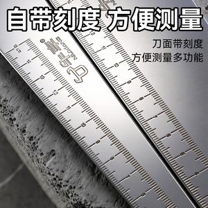 เกรียงก่ออิฐสแตนเลสพร้อมใบมีดหนาแบบมีสเกลวัด สำหรับงานก่ออิฐ - Product Image 2