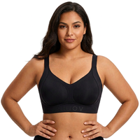 Soutien-gorge push-up sans armatures, bonnet 3/4 moulé, maintien doux, grandes tailles M à 5XL, vente en gros, brassière femme en cinq couleurs